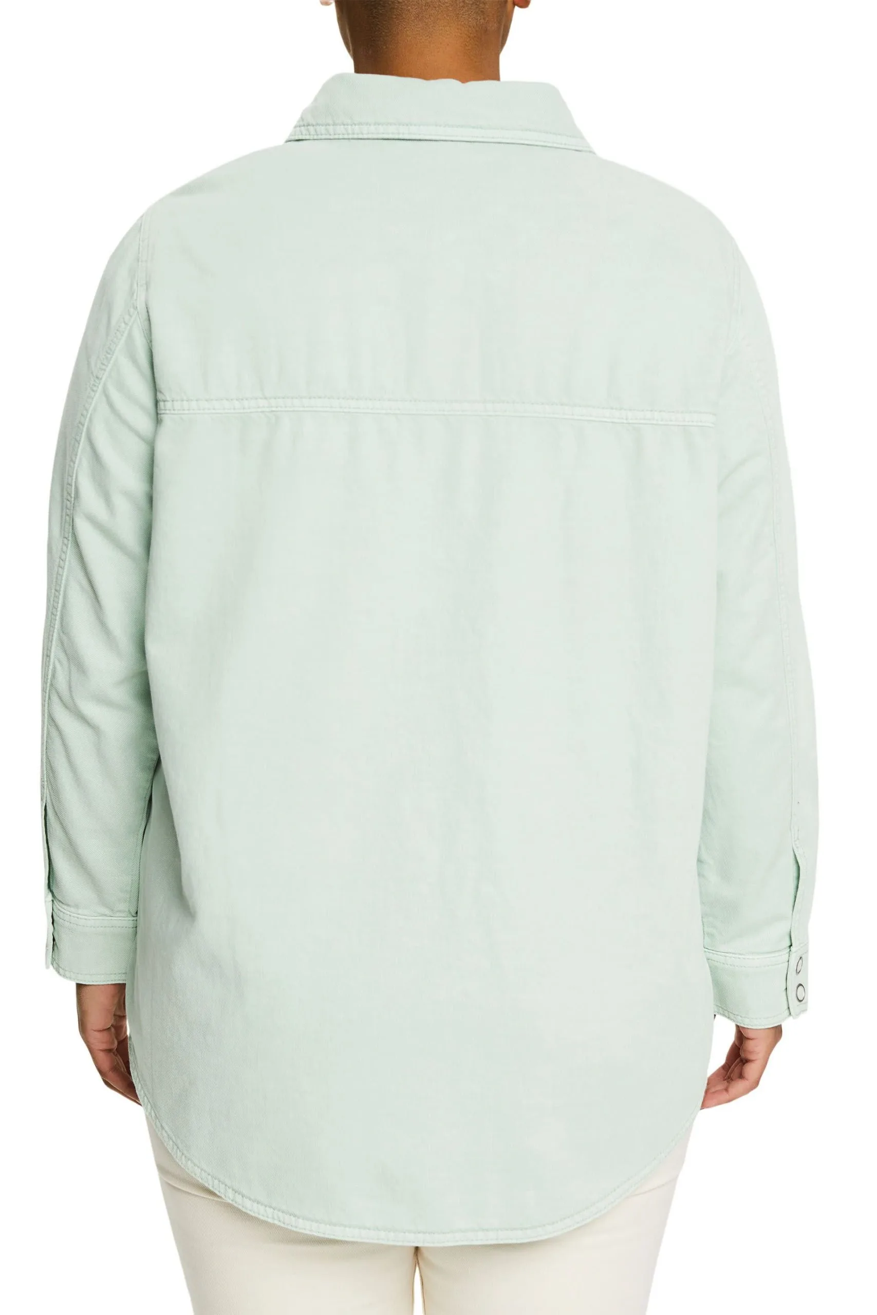ESPRIT Hemdjacke Dusty Green – Bild 3