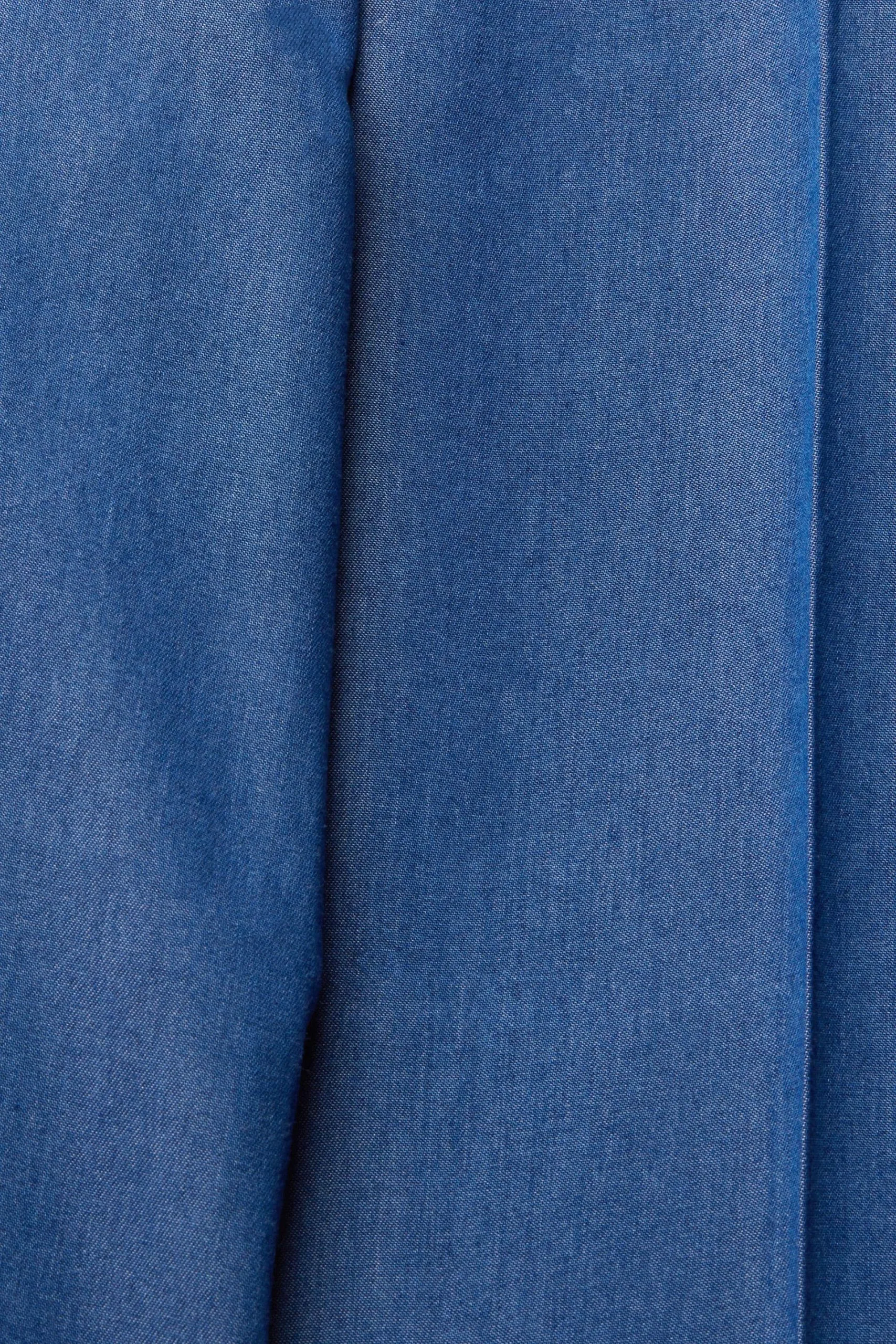 ESPRIT Hose In Denimoptik Blue Medium Washed – Bild 4