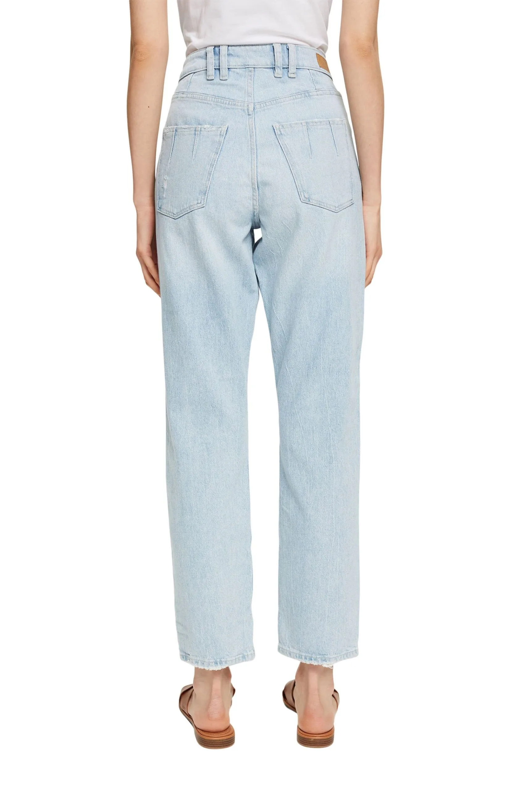 ESPRIT Jeans Mit Destroyed-Effekten Blue Bleached – Bild 3