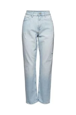 ESPRIT Jeans Mit Destroyed-Effekten Blue Bleached