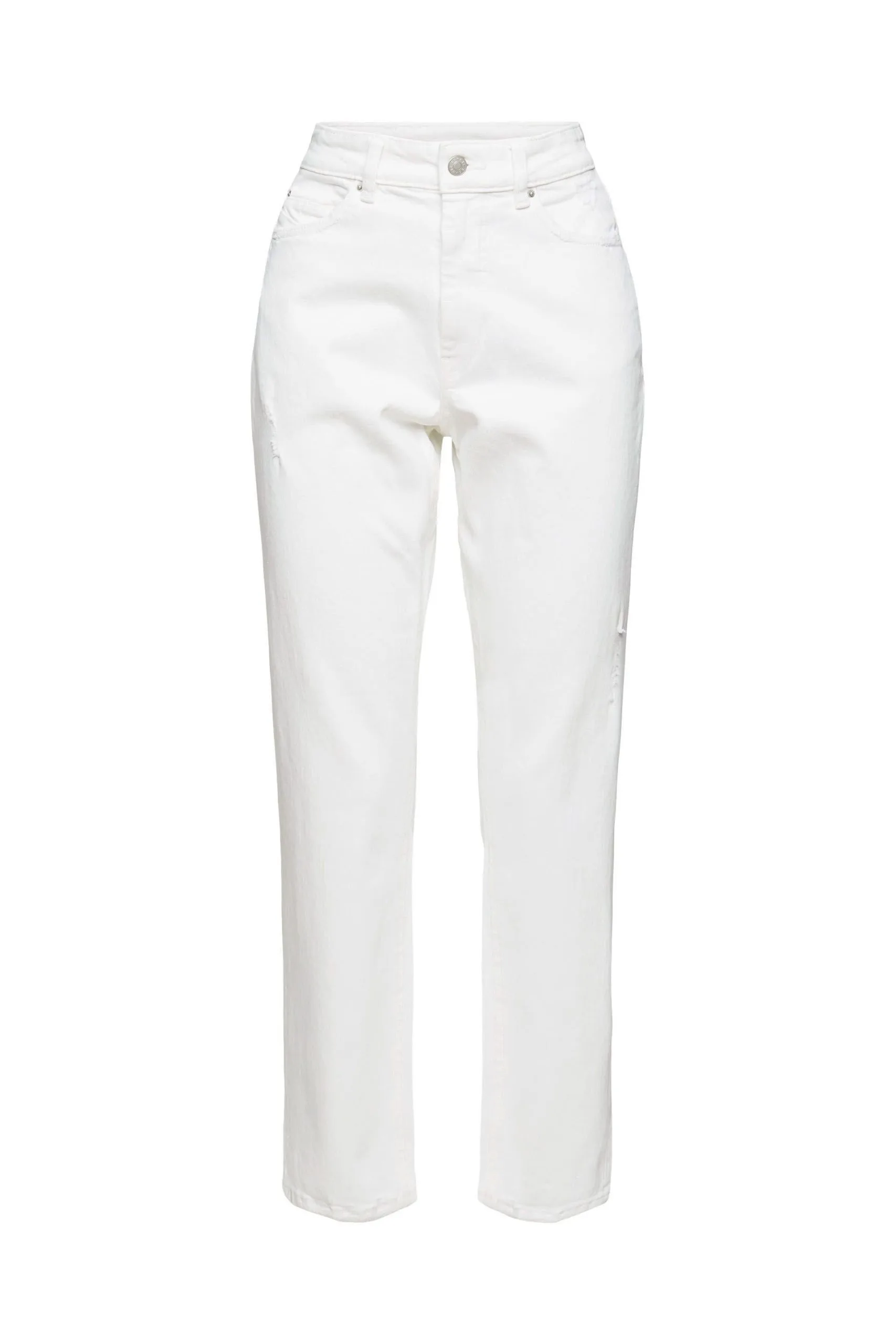 ESPRIT Jeans Mit Geradem Bein Off White