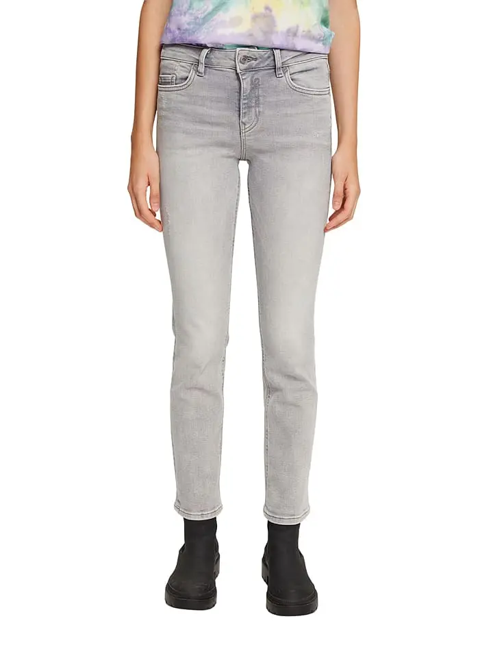 ESPRIT Jeans - Regular Fit - In Grau – Bild 2