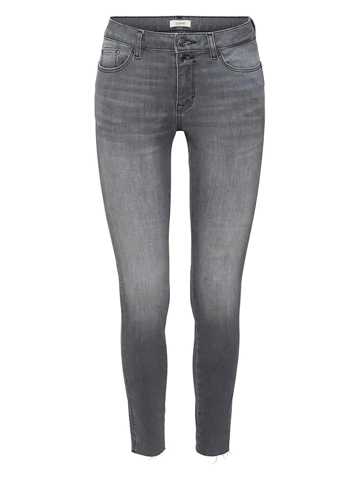 ESPRIT Jeans - Skinny Fit - In Grau