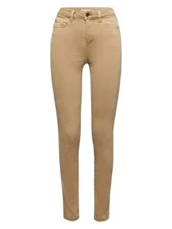 ESPRIT Jeans - Skinny Fit - In Hellbraun