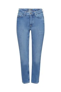 ESPRIT Kick Flare Jeans, High-Rise Blue Medium Washed