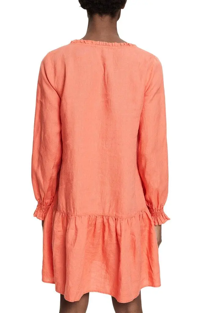 ESPRIT Kleid In Coral Orange – Bild 3