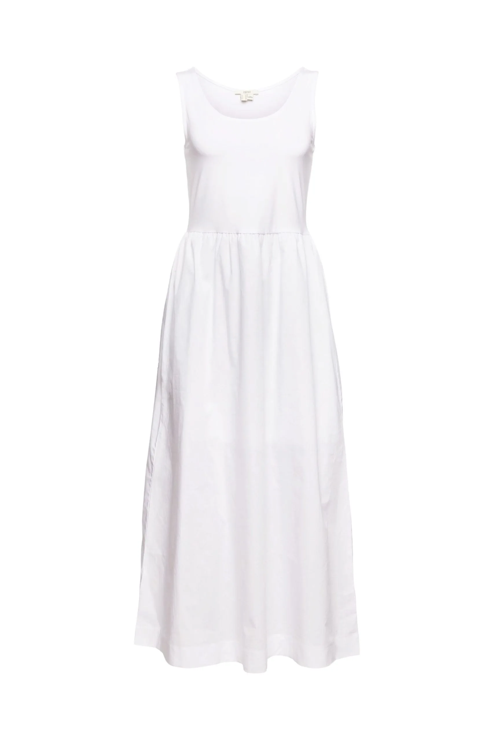 ESPRIT Kleid In Midilänge White