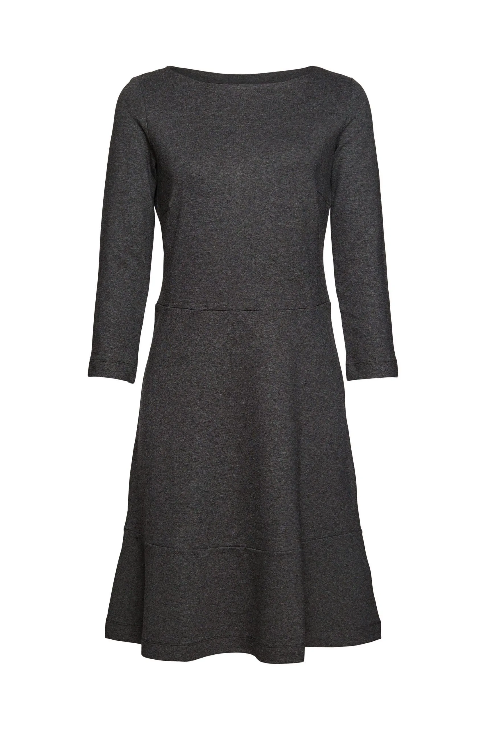ESPRIT Kleid Knitted Knielang Anthracite 5