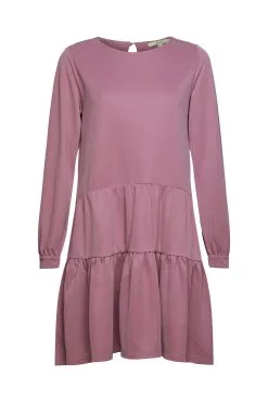 ESPRIT Kleid Knittedüber Knie Mauve