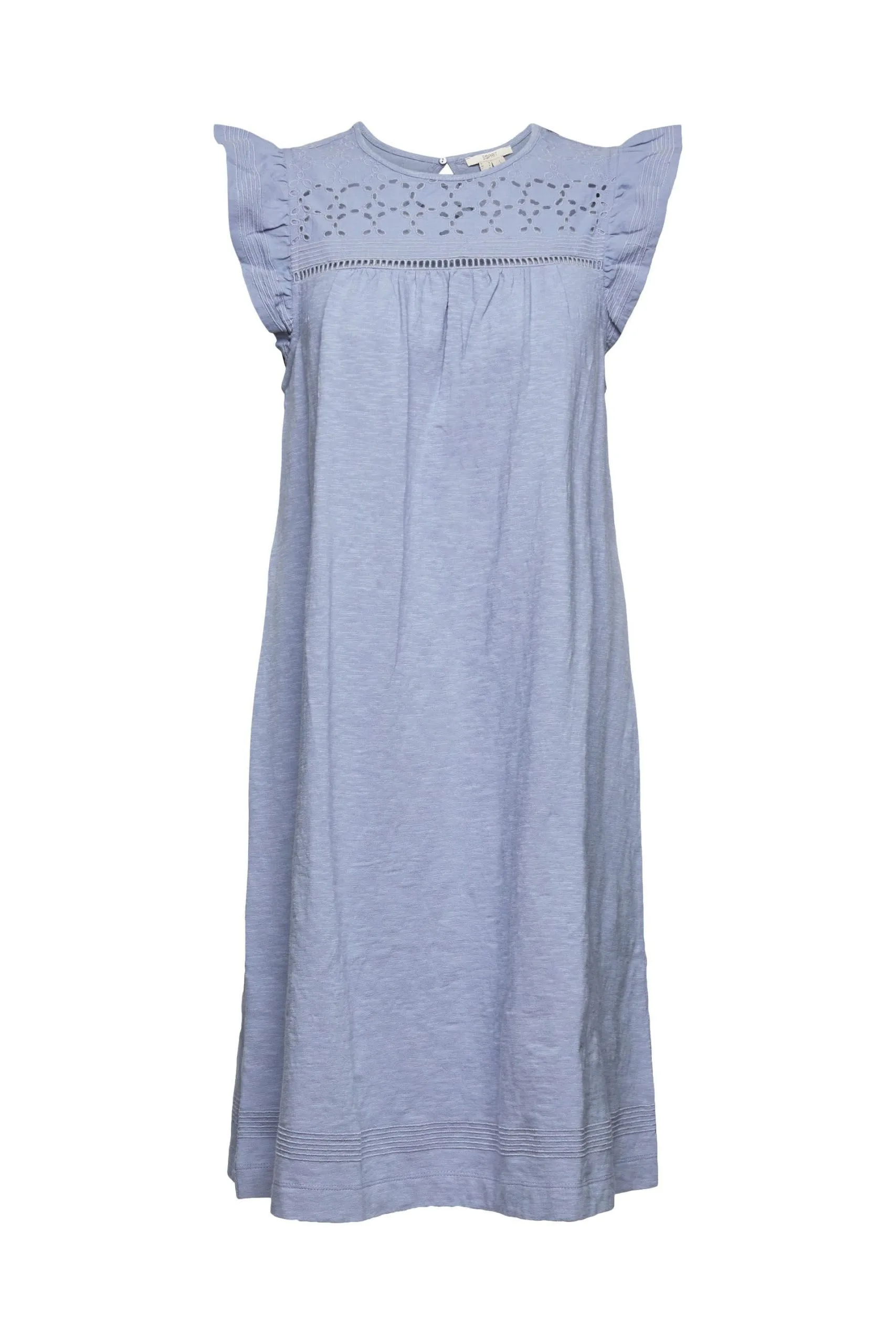 ESPRIT Kleid Mit Lochstick Light Blue Lavender