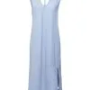 ESPRIT Kleid Mit Saumschlitz Light Blue Lavender