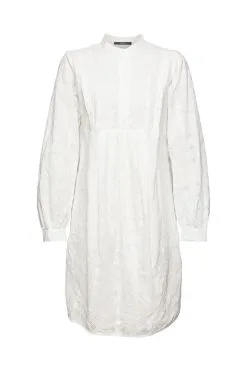 ESPRIT Kleid Off White