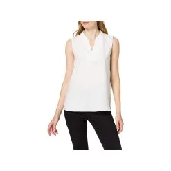 ESPRIT Kurzarmblusen In Offwhite