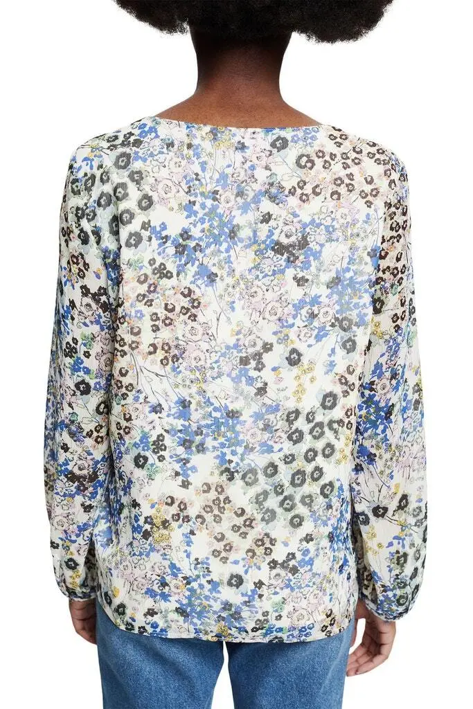 ESPRIT Langarmbluse In Light Beige 4 – Bild 3