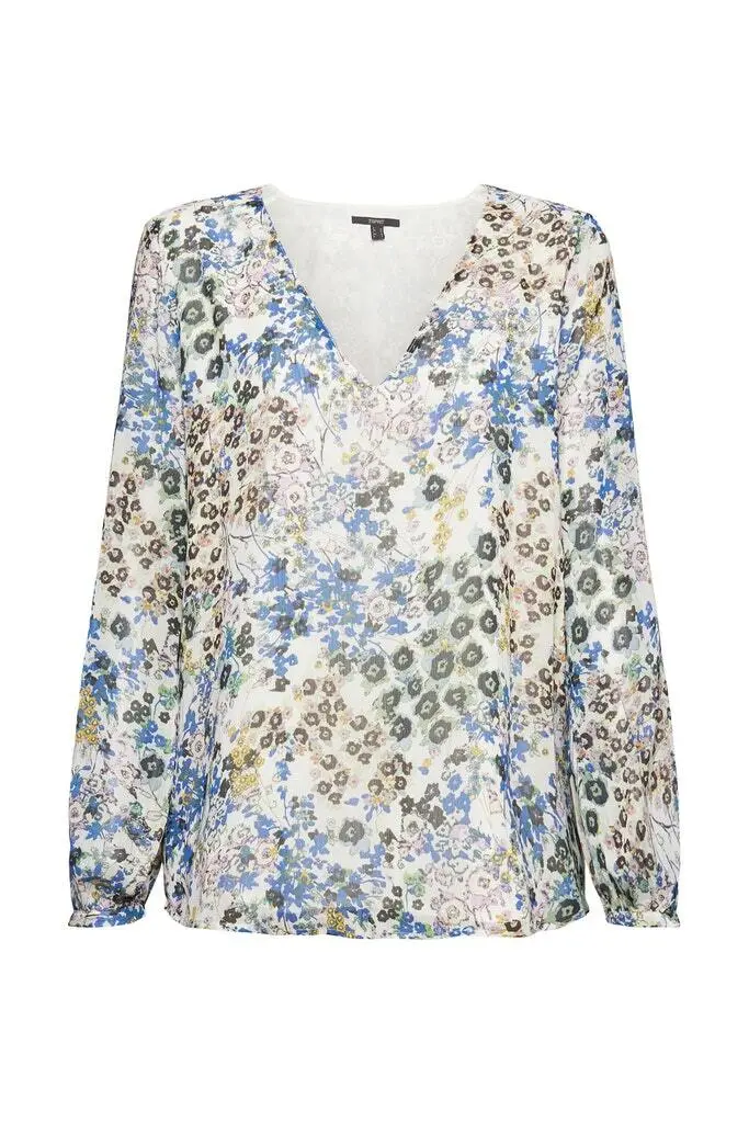 ESPRIT Langarmbluse In Light Beige 4