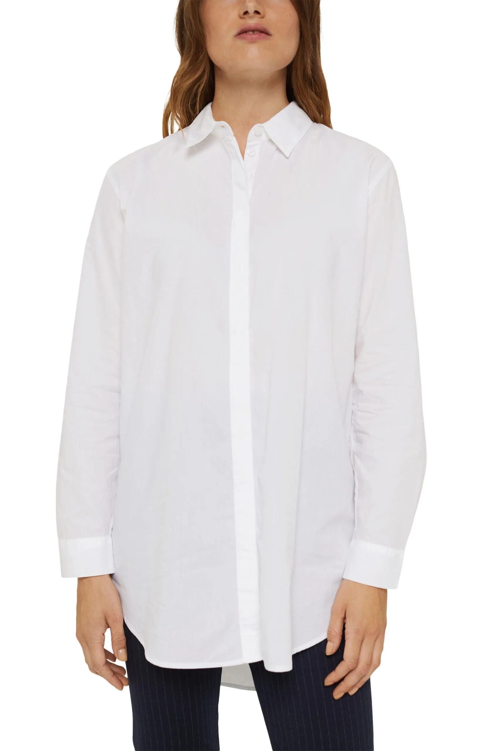 ESPRIT Langbluse White – Bild 3