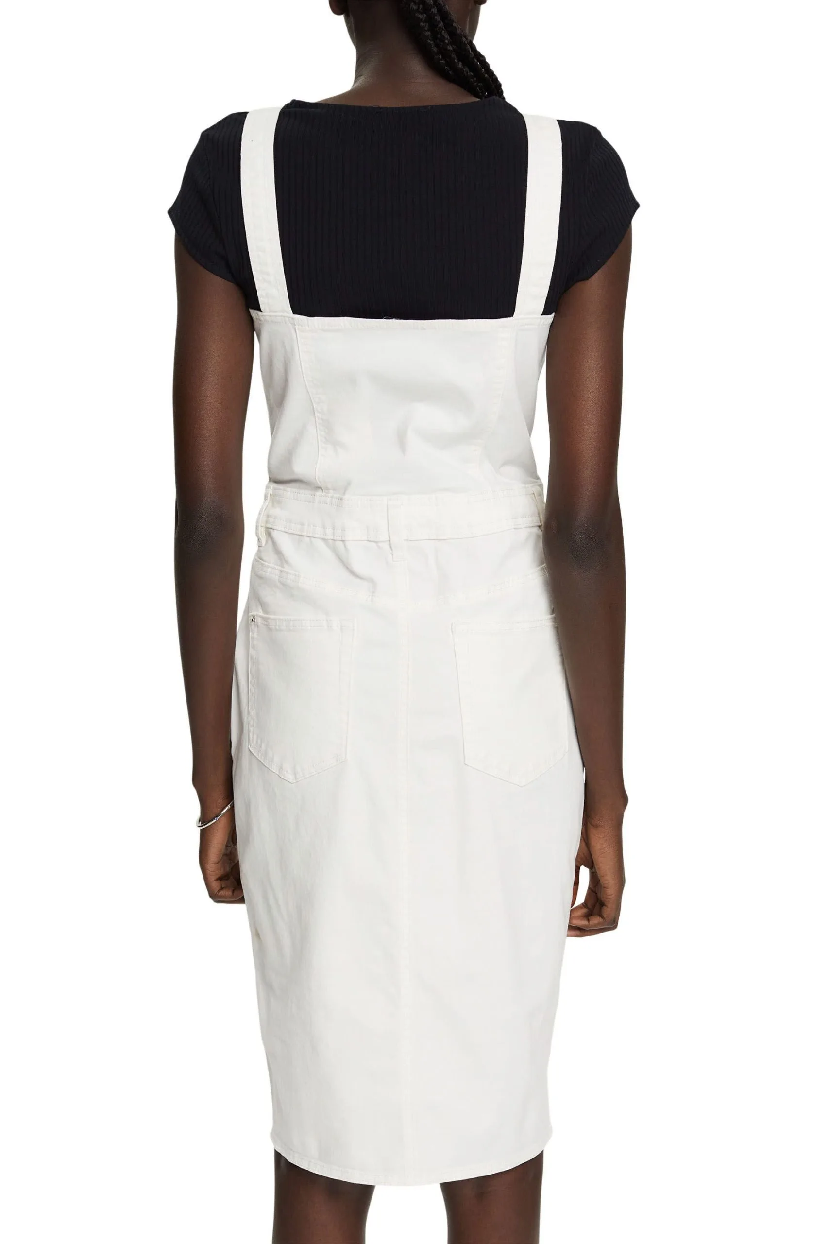 ESPRIT Latzkleid Off White – Bild 3