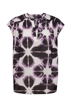 ESPRIT Leichte Bluse Dark Purple
