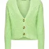 ESPRIT Locker Gestrickter Cardigan Citrus Green