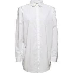 ESPRIT Long-Bluse In Weiß