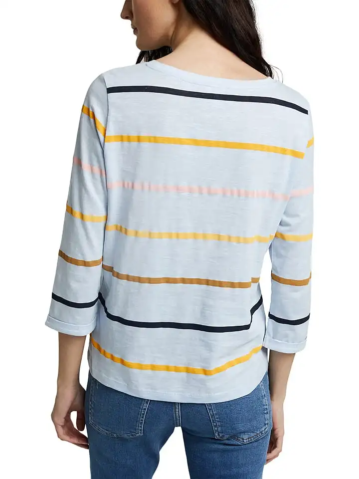 ESPRIT Longsleeve In Hellblau – Bild 3