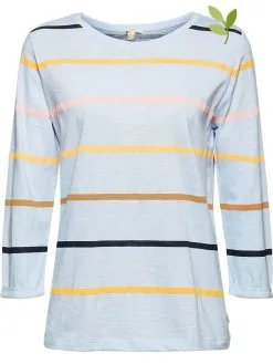 ESPRIT Longsleeve In Hellblau