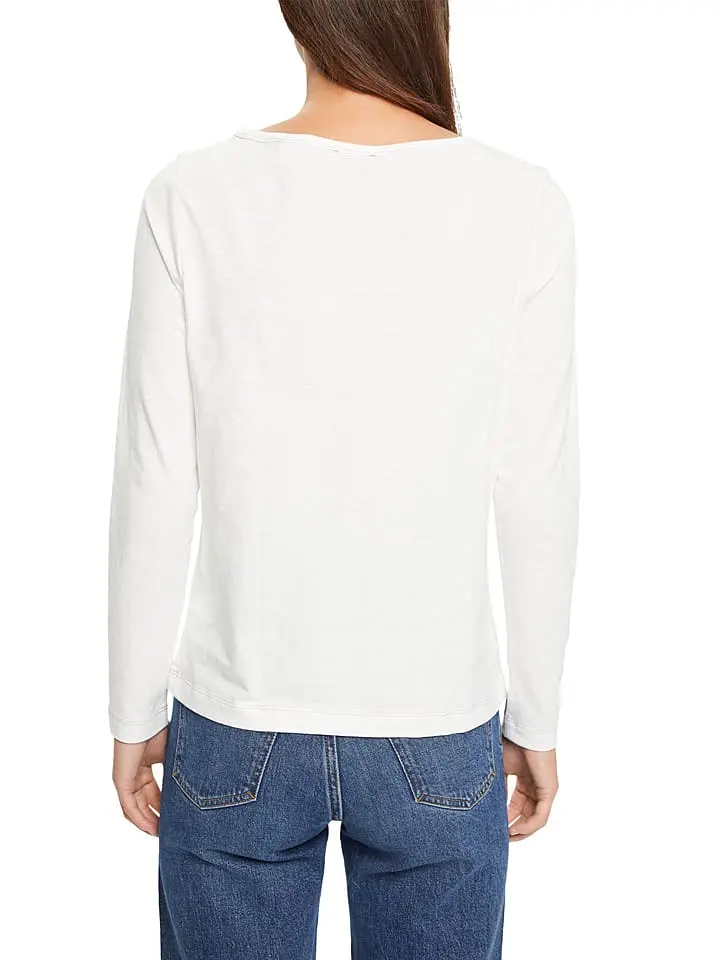 ESPRIT Longsleeve In Weiß – Bild 3