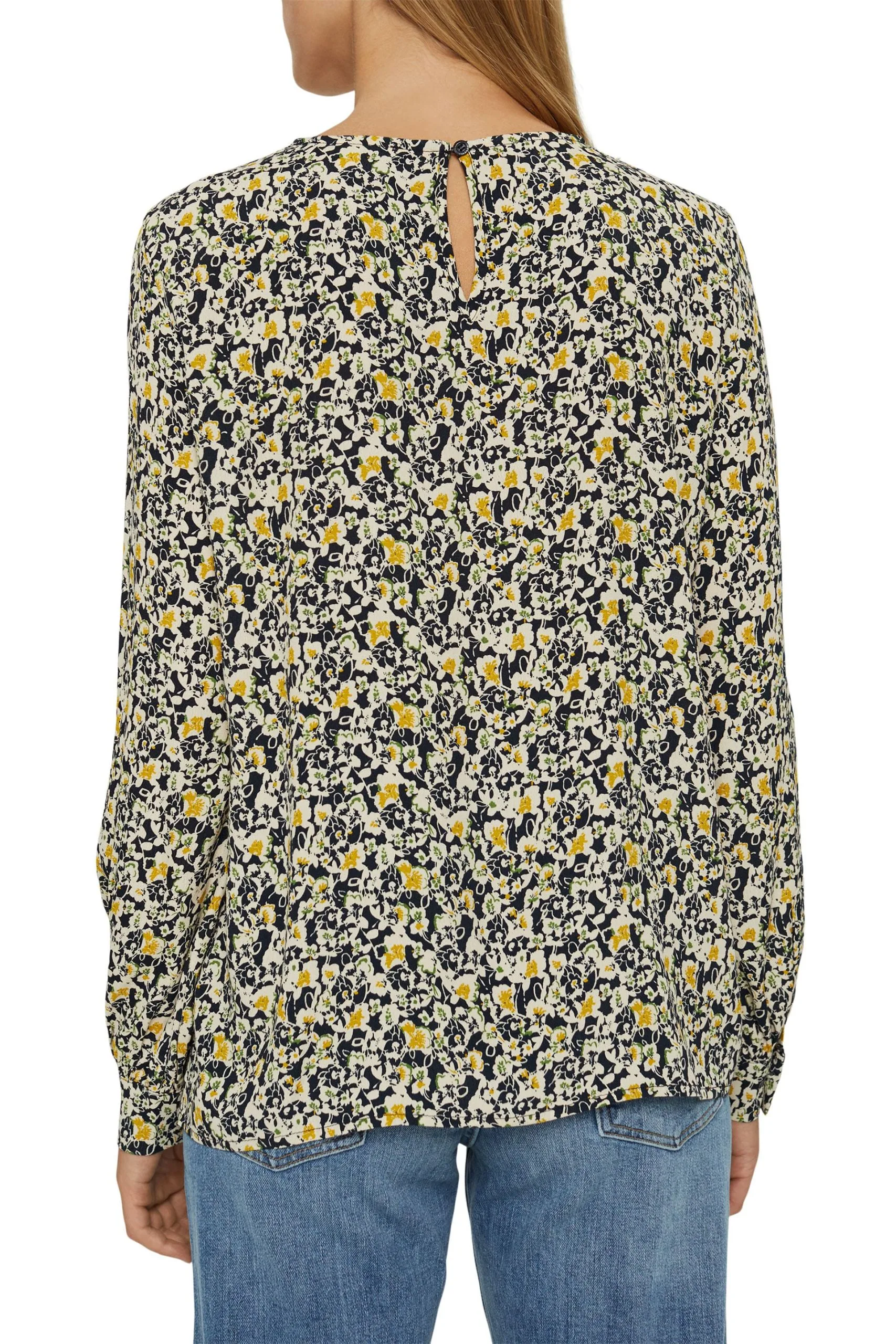 ESPRIT Millefleurs-Bluse Black 4 – Bild 2