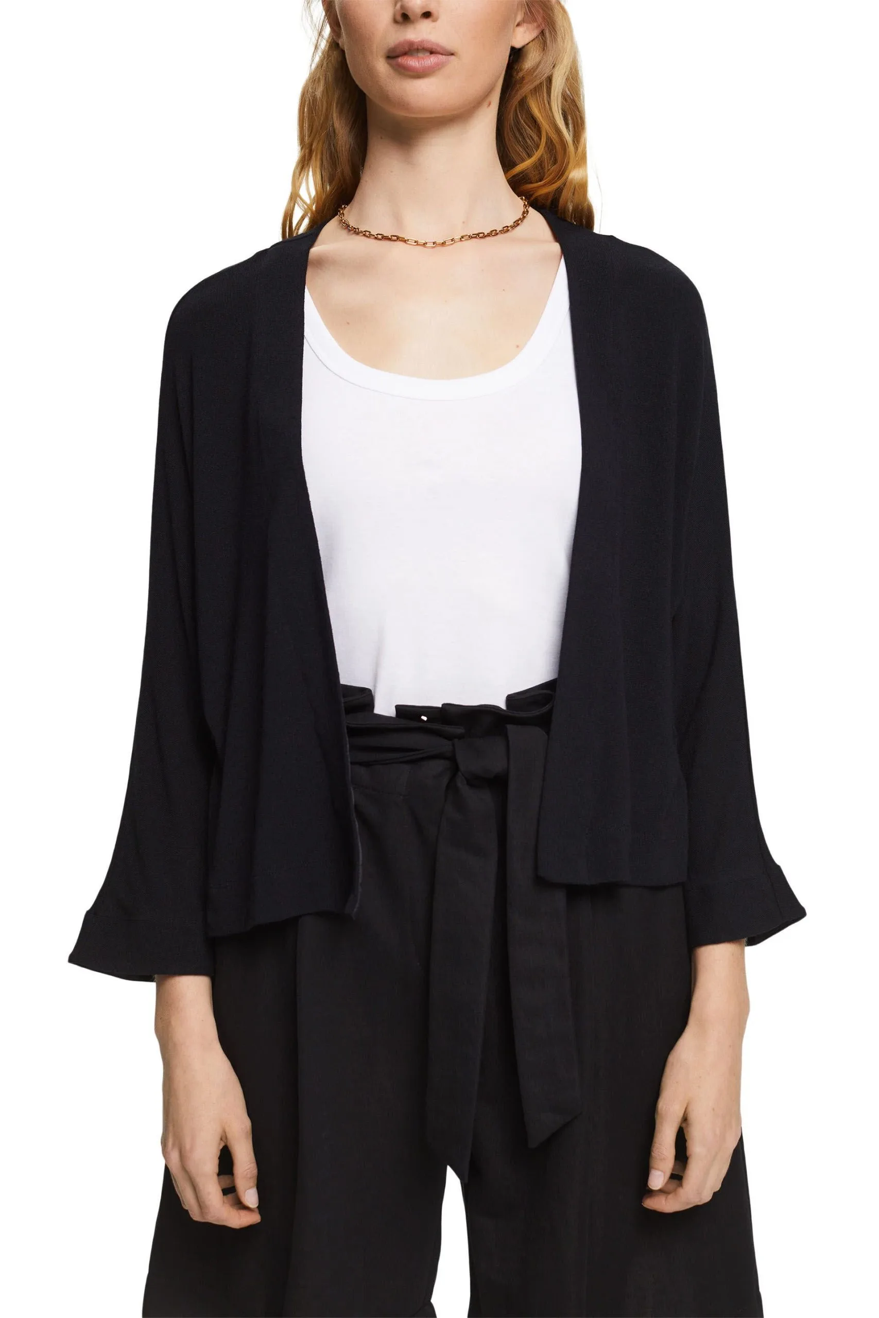 ESPRIT Offener Cardigan Black – Bild 2
