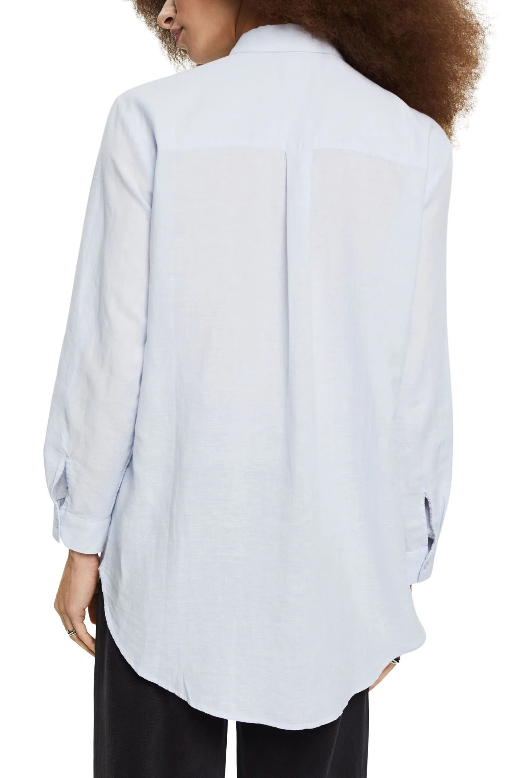 ESPRIT Oversize Bluse Light Blue – Bild 3