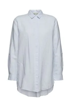 ESPRIT Oversize Bluse Light Blue