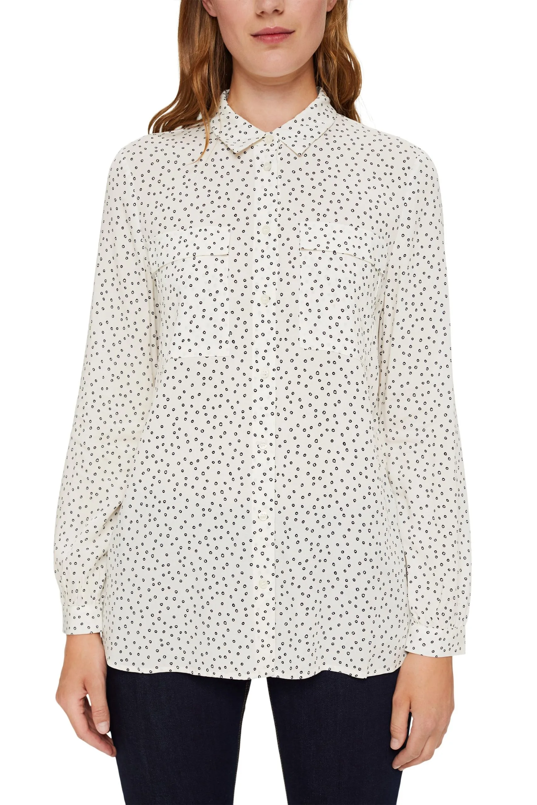 ESPRIT Print-Bluse Off White 5 – Bild 3