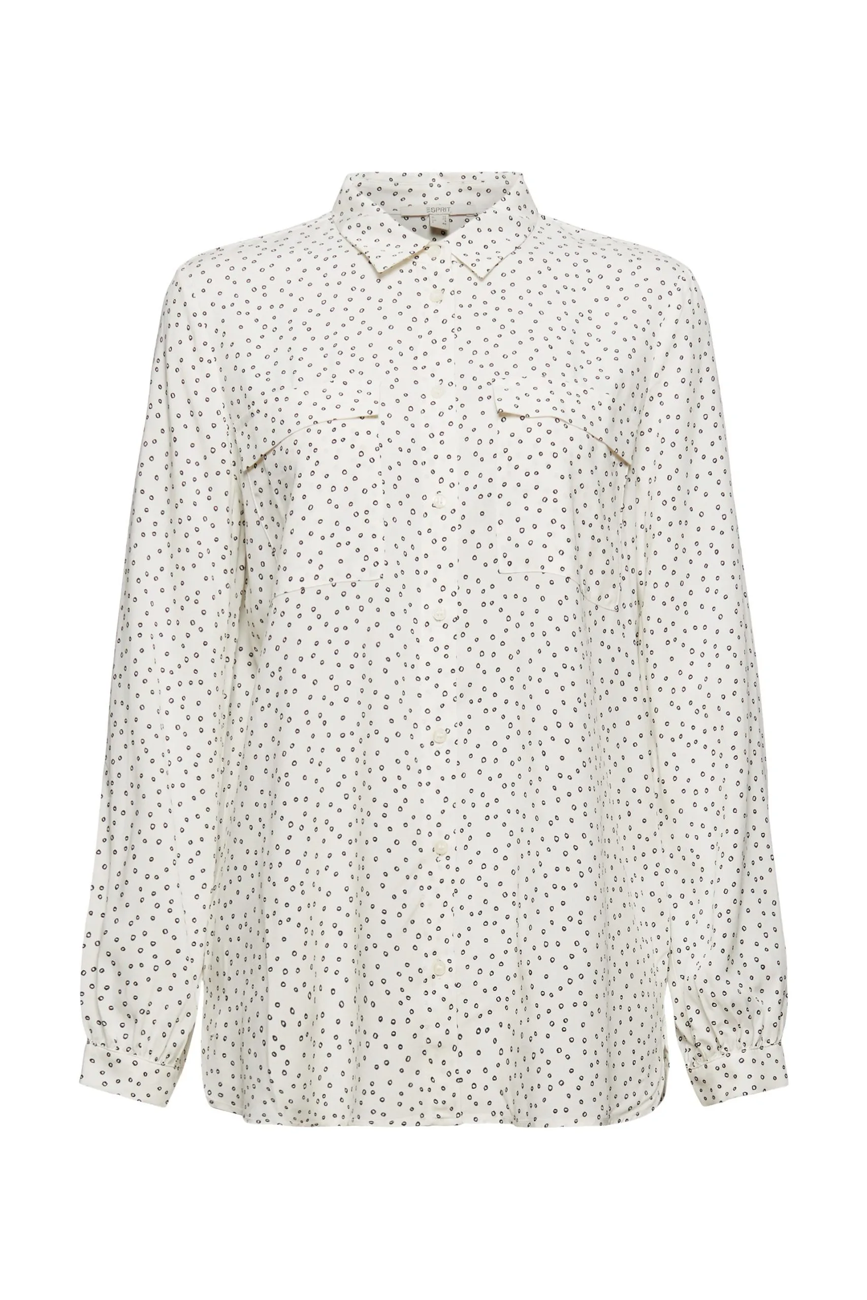 ESPRIT Print-Bluse Off White 5