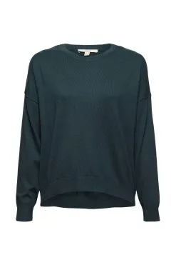 ESPRIT Pullover Dark Teal Green