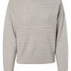 ESPRIT Pullover In Hellblau Taupe