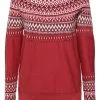 ESPRIT Pullover In Rot/ Bunt