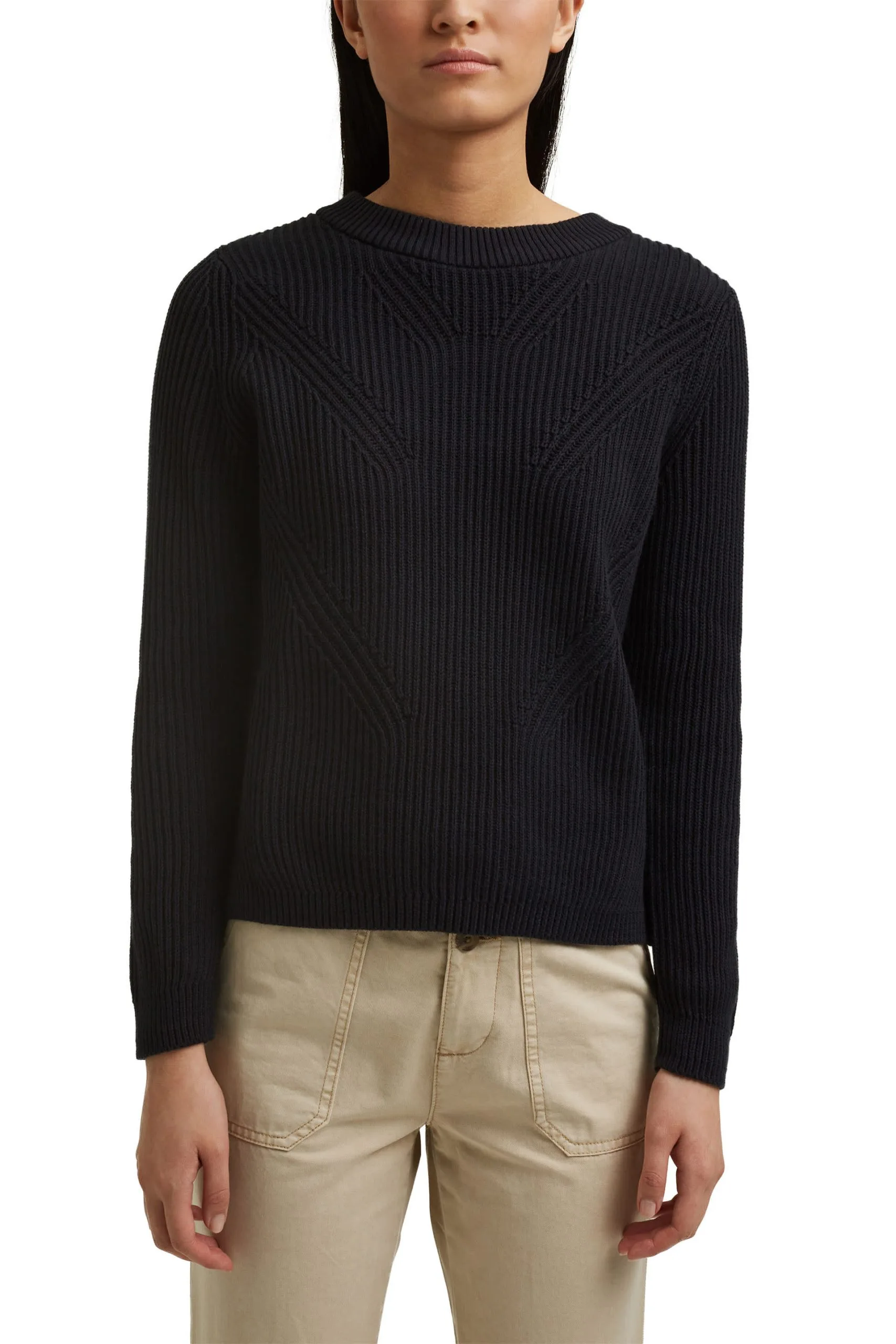 ESPRIT Pullover Mit Struktur Black – Bild 3