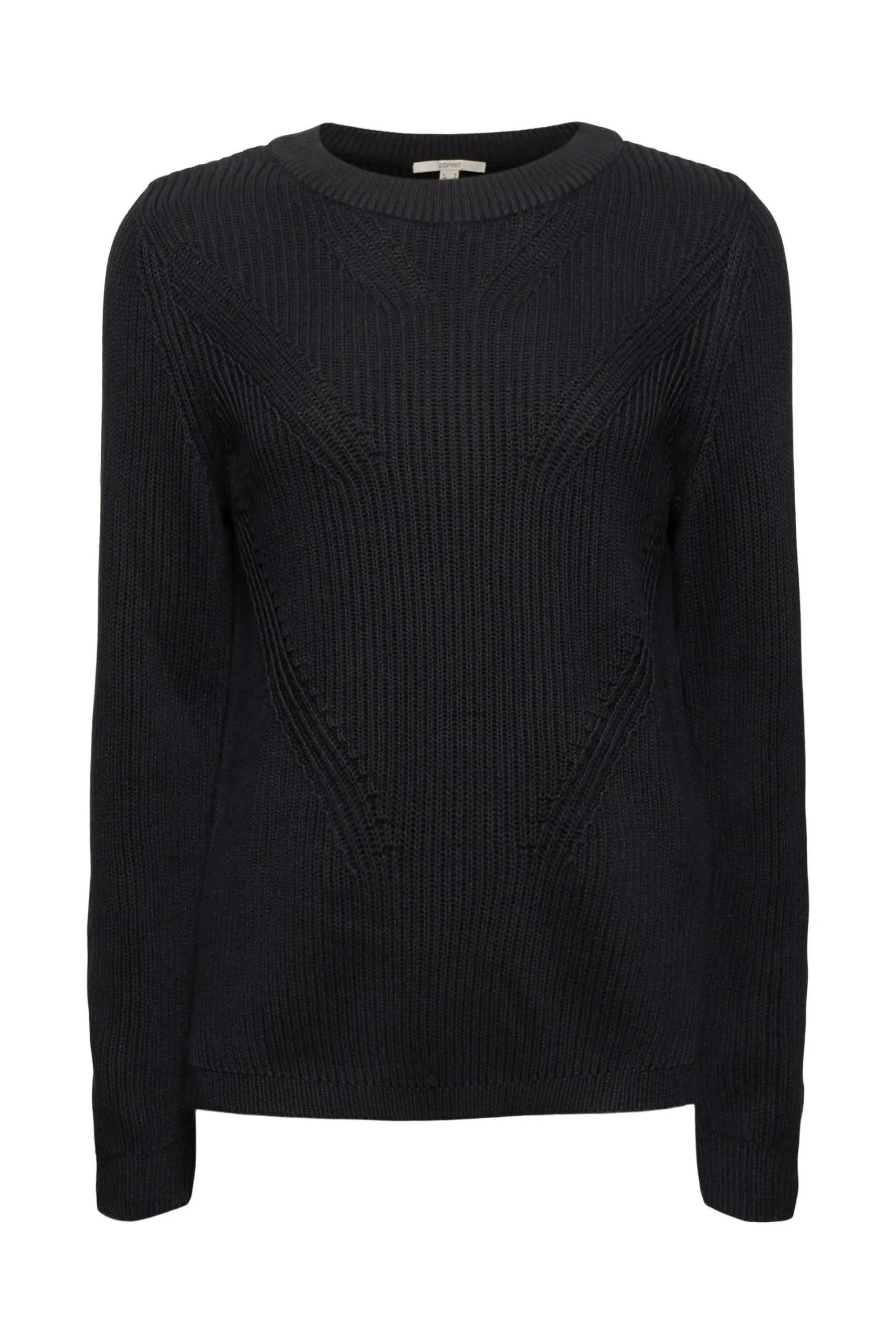 ESPRIT Pullover Mit Struktur Black
