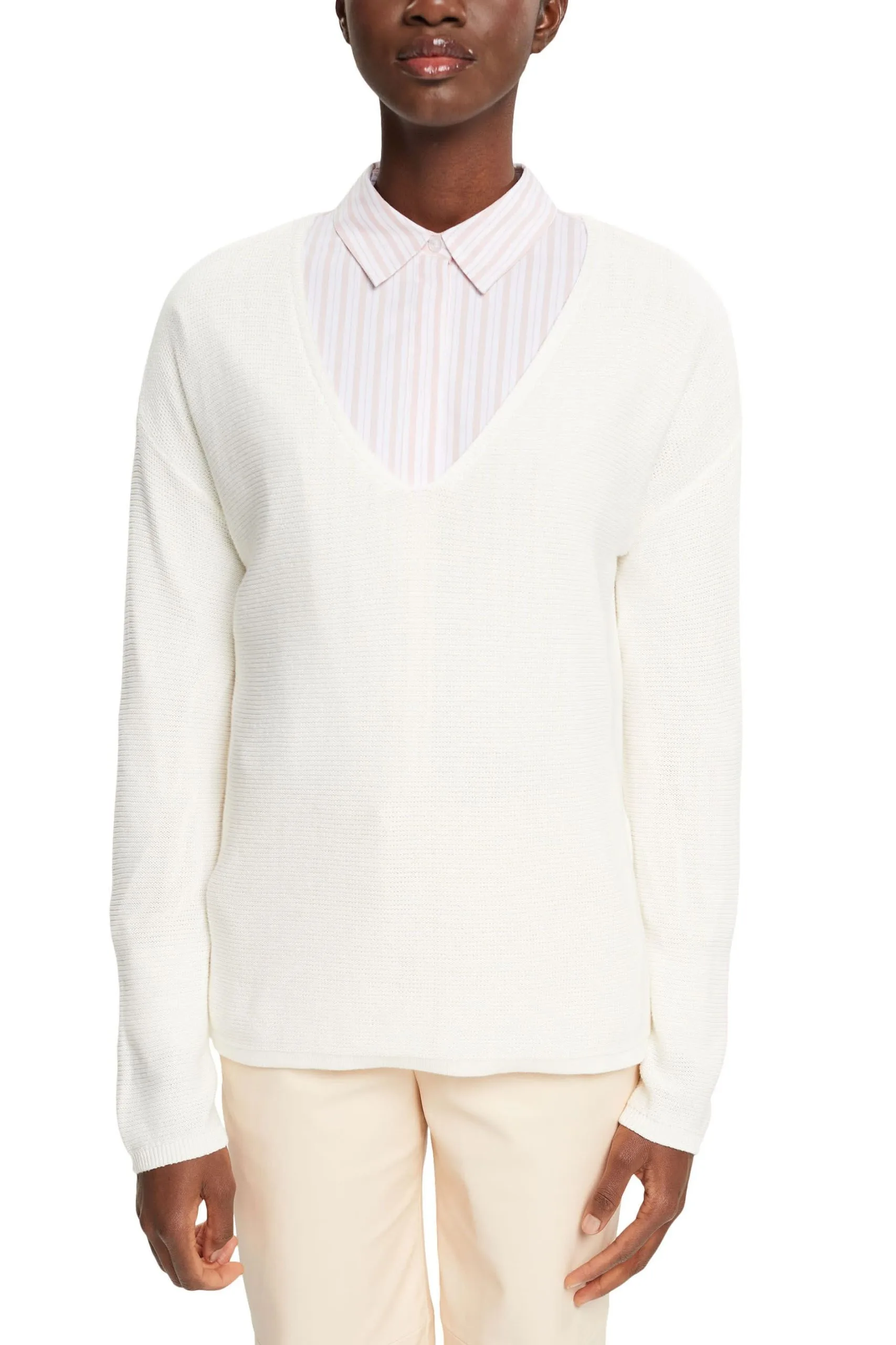 ESPRIT Pullover Off White – Bild 2