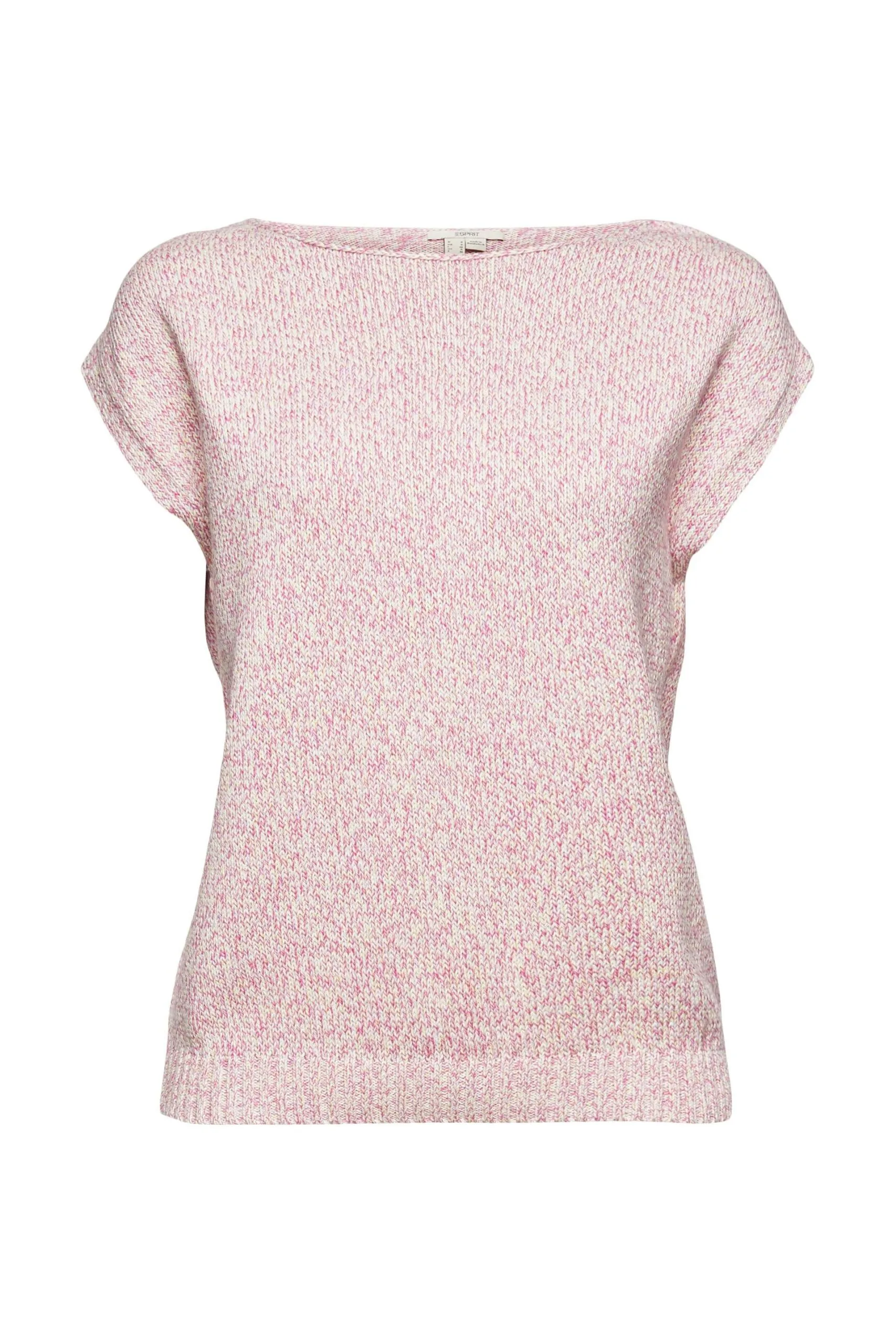 ESPRIT Pullunder In Bunt Melierter Optik Off White 4