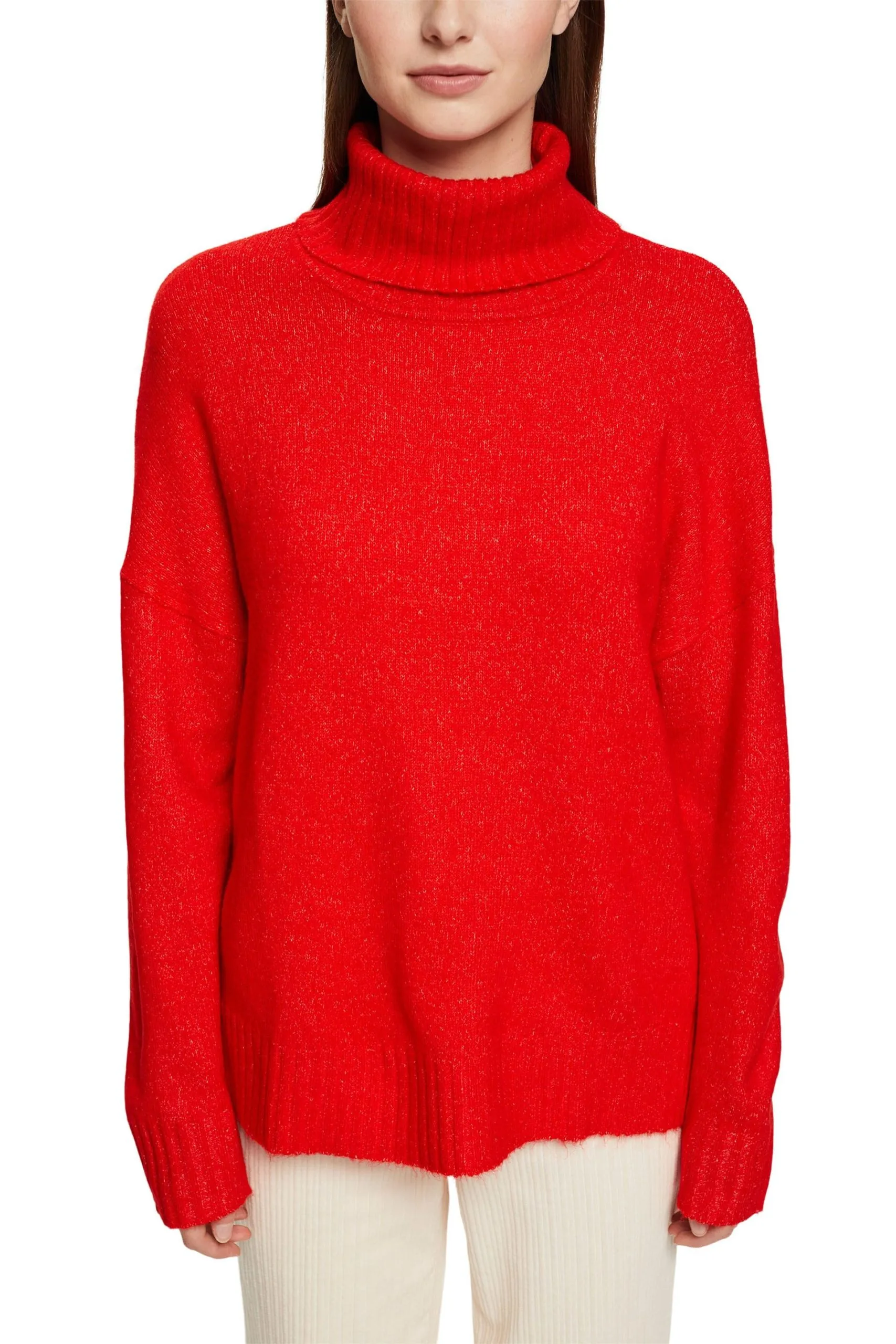 ESPRIT Rollkragenpullover Red – Bild 2