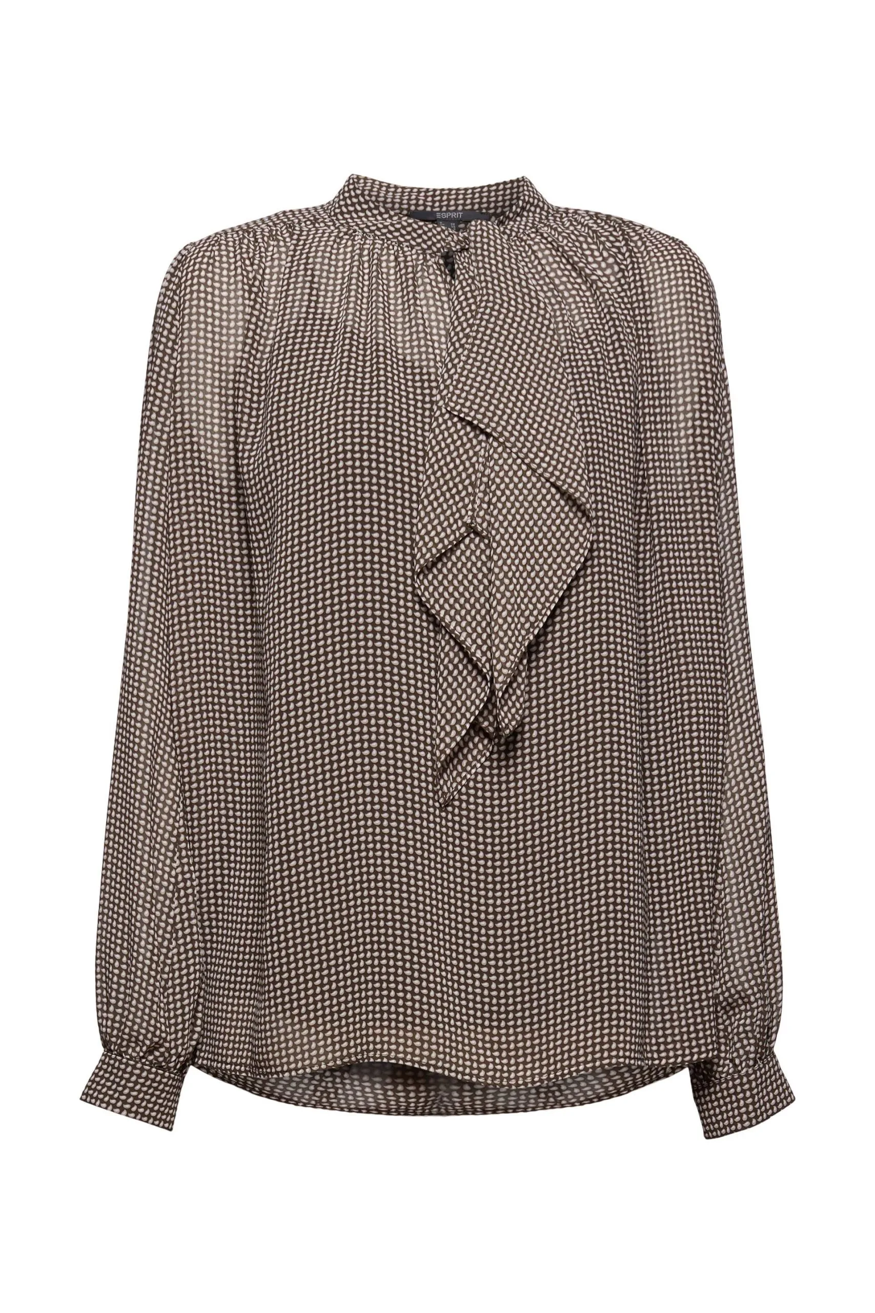ESPRIT Schluppen-Bluse Brown 4