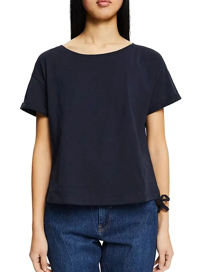 ESPRIT Shirt In Dunkelblau – Bild 2