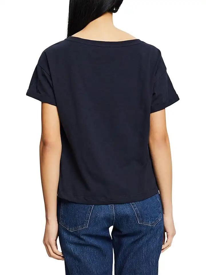 ESPRIT Shirt In Dunkelblau – Bild 3