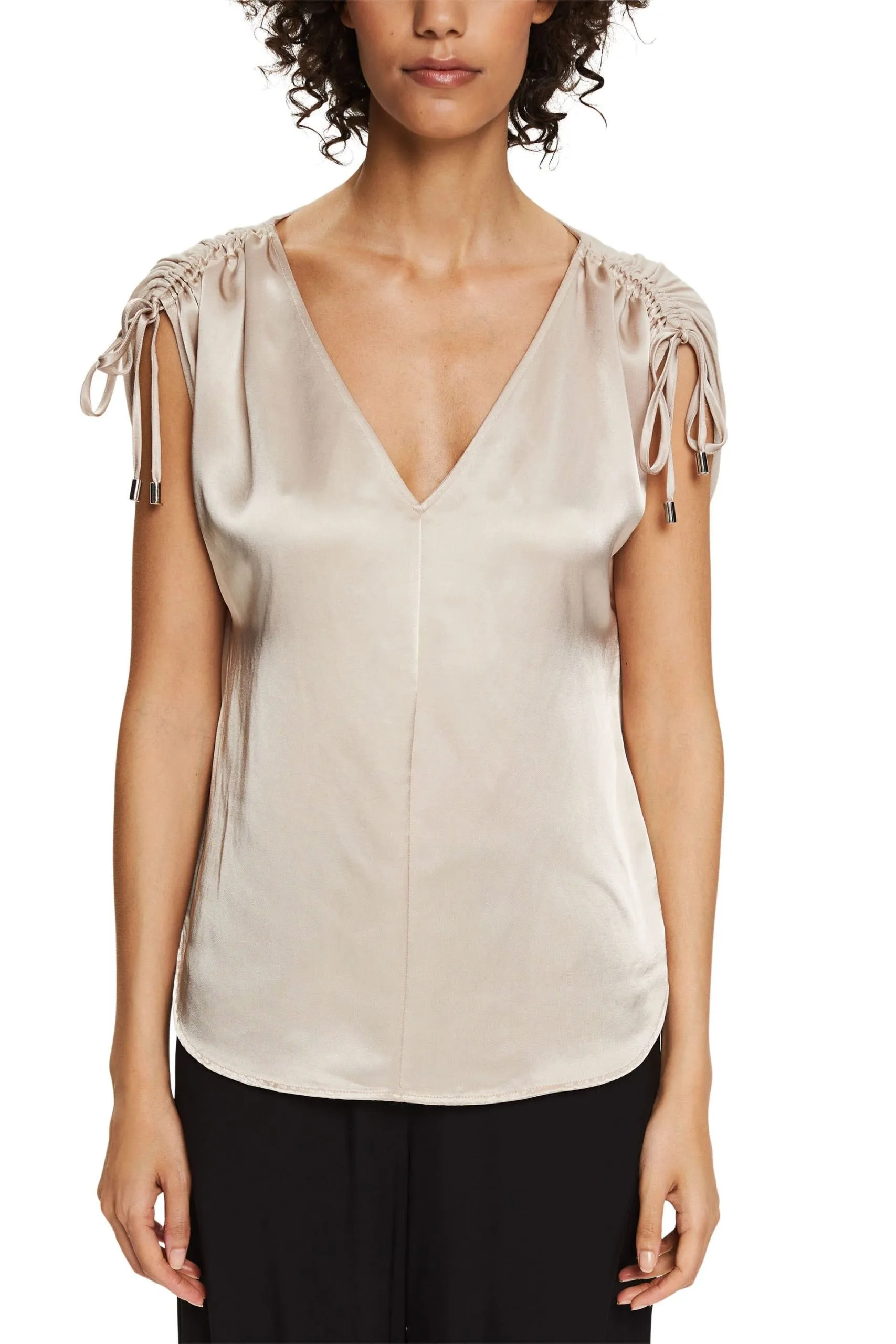 ESPRIT Shirt Light Taupe – Bild 2