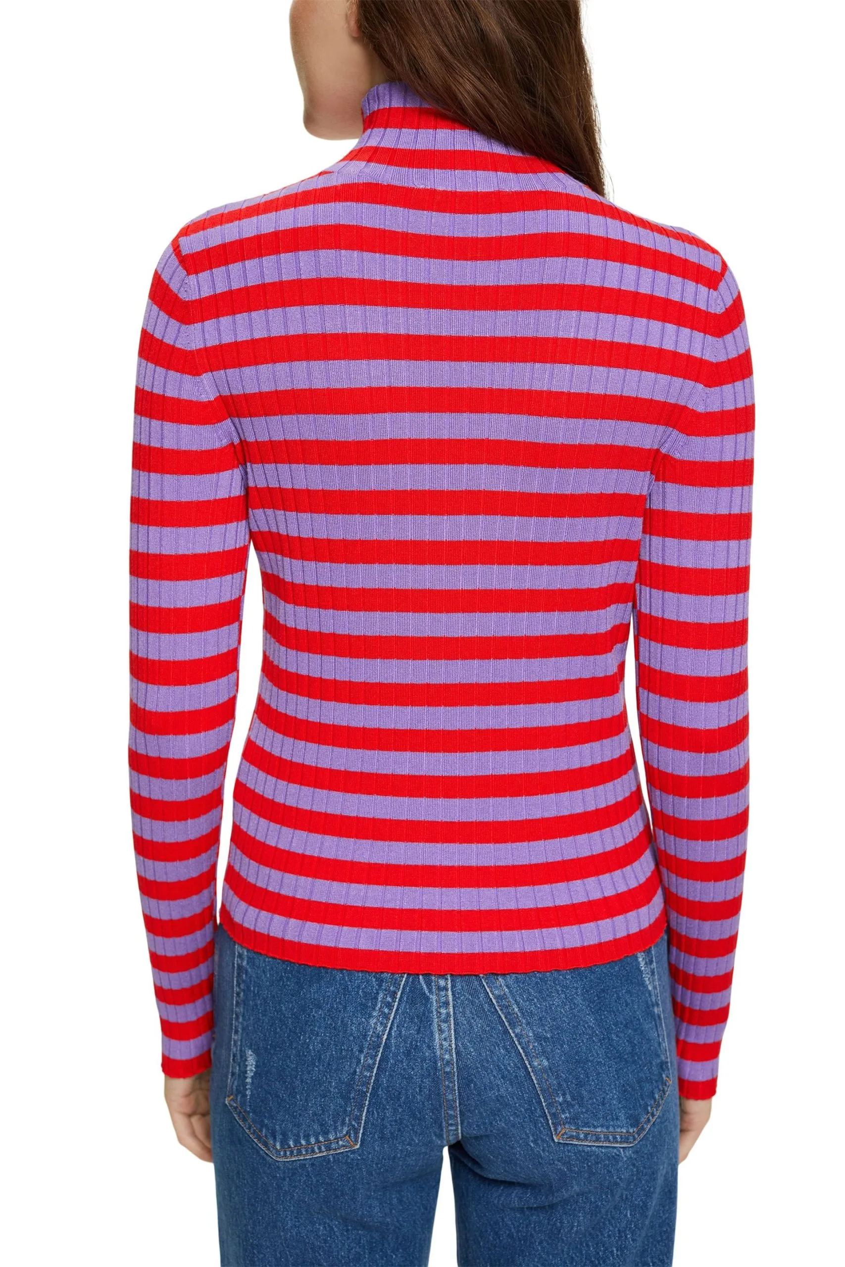 ESPRIT Stehkragen-Pullover Lilac – Bild 3