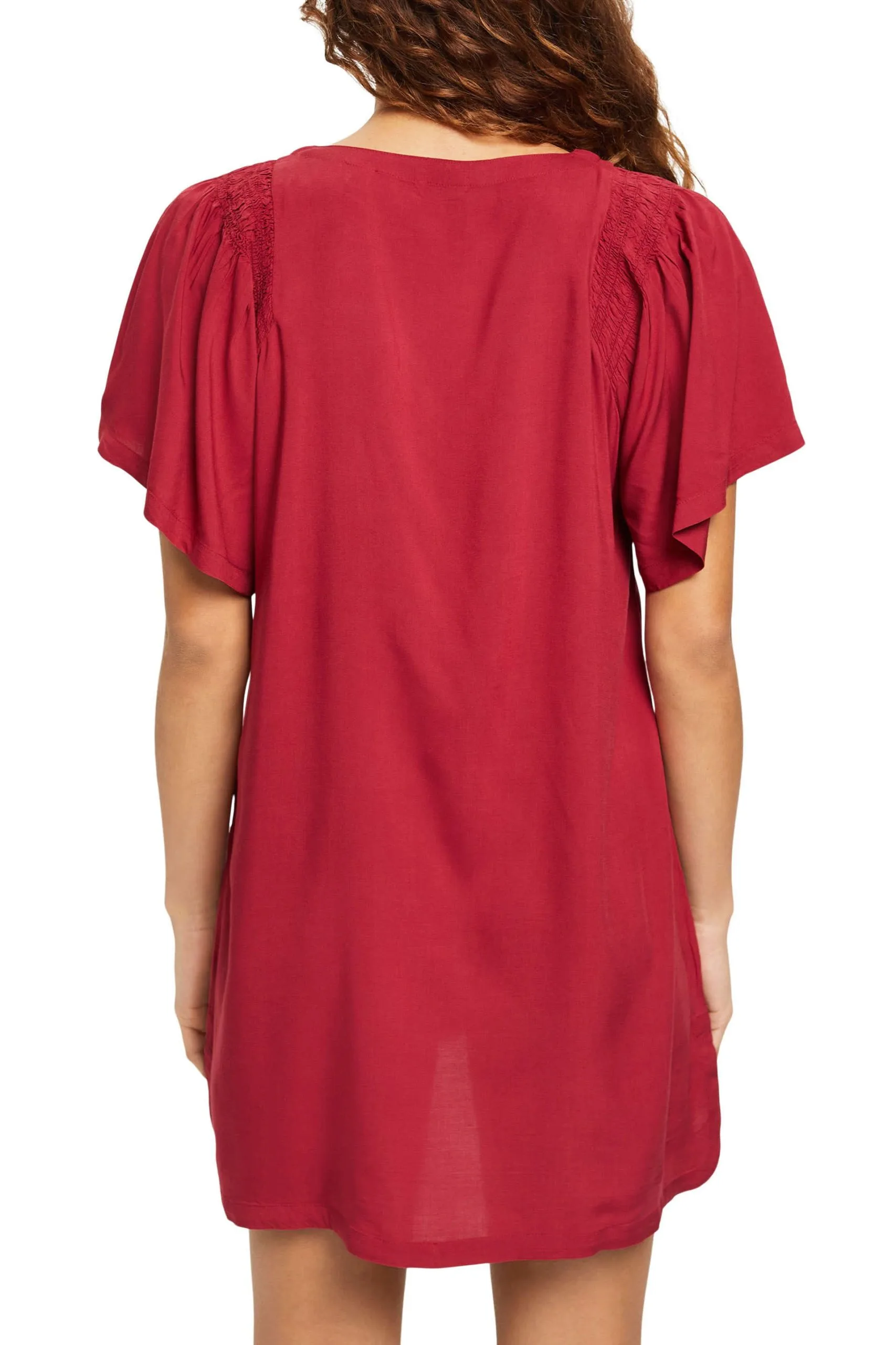 ESPRIT Strandtunika Dark Red – Bild 3