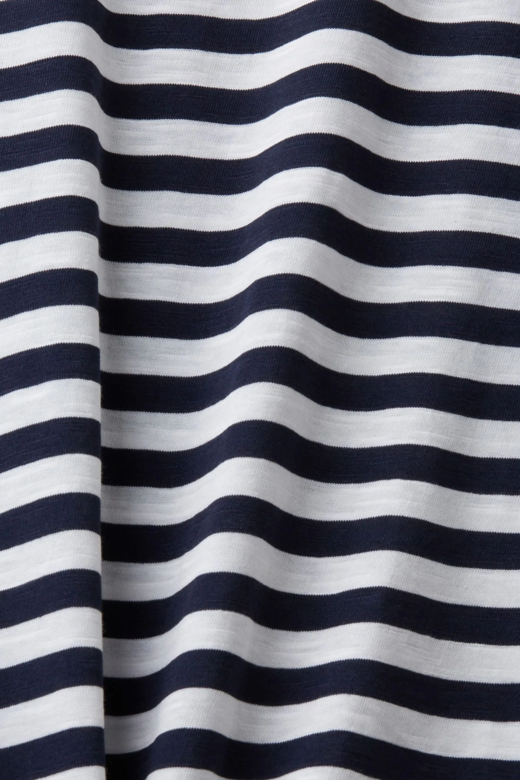 ESPRIT Streifen-T-Shirt Mit Rollkanten Navy – Bild 4