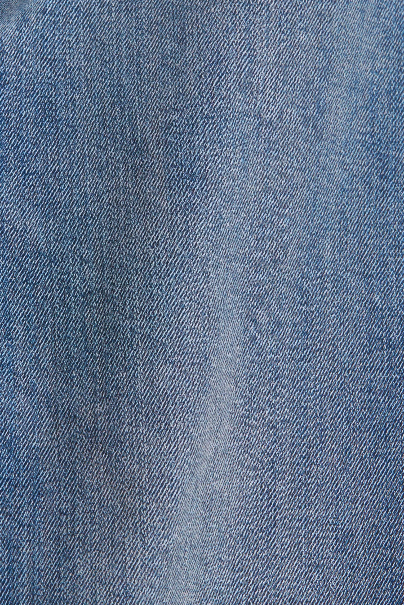ESPRIT Stretch-Jeans Mit Webstreifen Blue Medium Wash – Bild 4