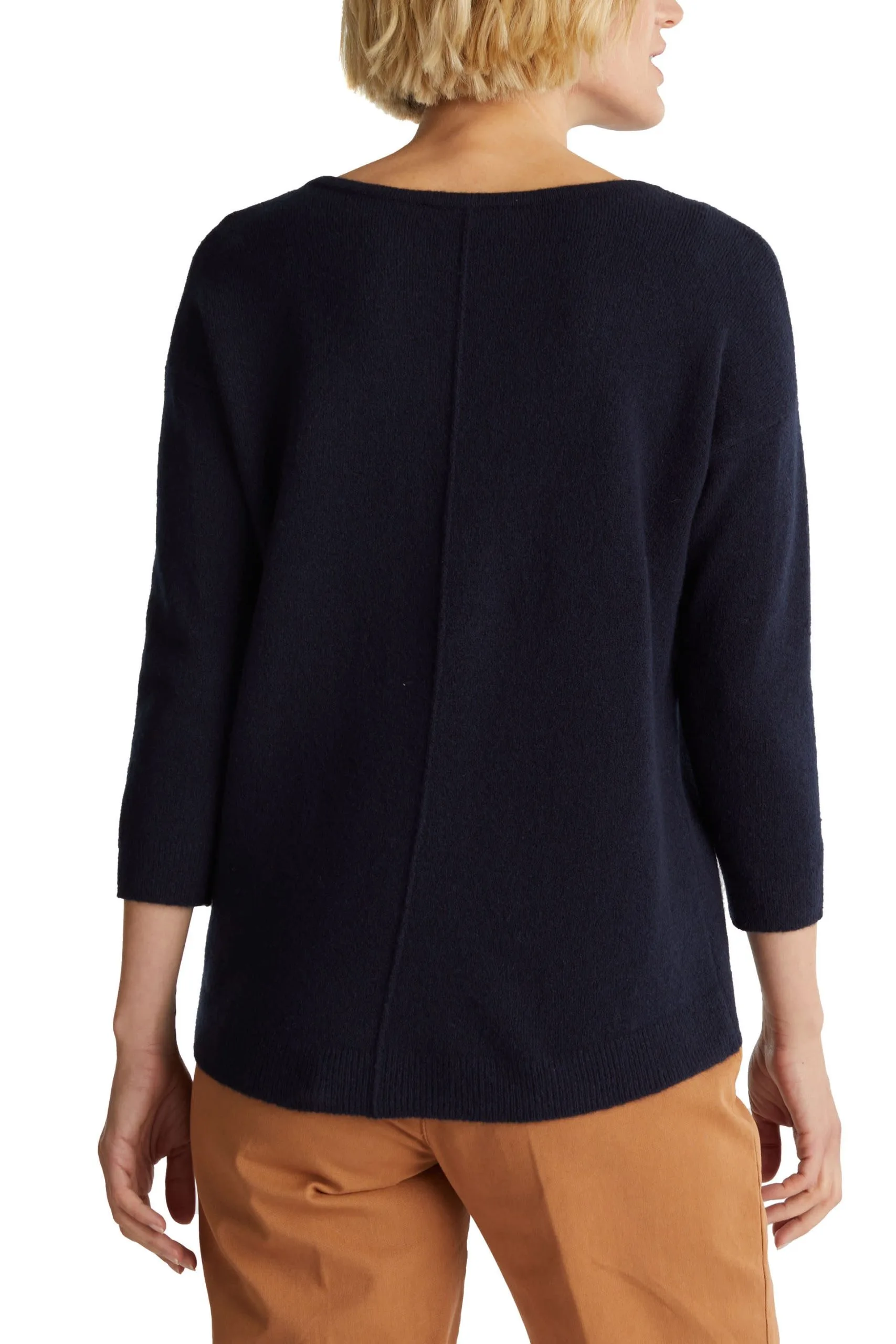 ESPRIT Strick-Pullover Navy 5 – Bild 2